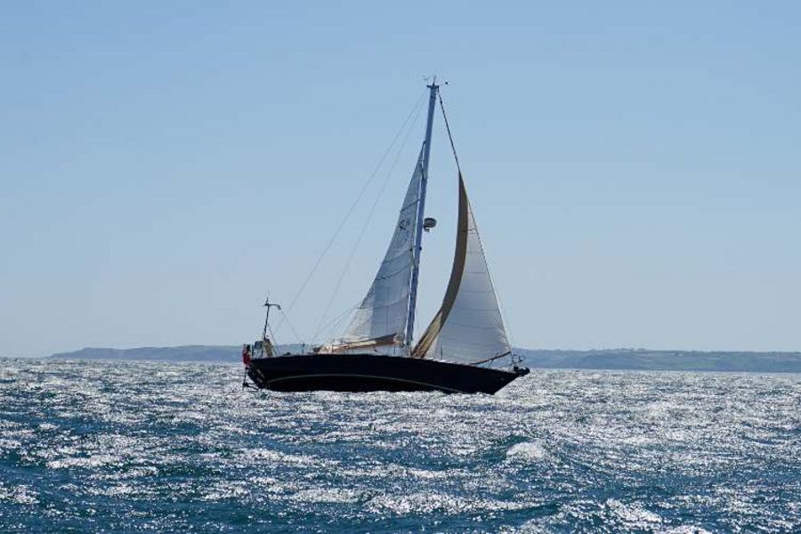 Segelschiff auf dem Meer